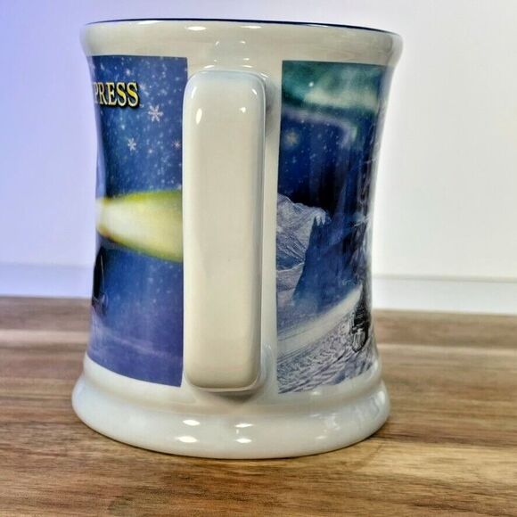 Polar Express BELIEVE Raised Textured 3D Christmas Holiday Mug MULTIPLES - Picture 4 of 10